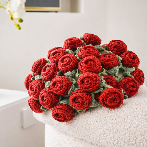 Cozy Petals™ Bouquet Blanket - Red